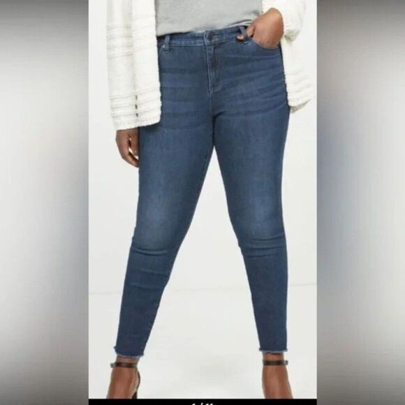 Lane Bryant FlexMagic Waistband High-Rise Skinny Ultimate Stretch Jeans. Size 18 - Picture 1 of 5